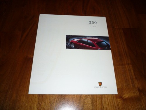 Rover 200 prospekt 1996 - rover,