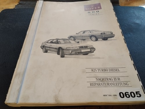605 rover werkstatthandbuch - 605,