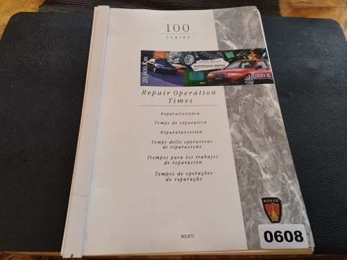 608 rover werkstatthandbuch - rover,