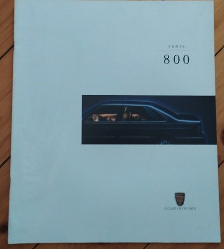 Prospekt rover 800 serie - prospekt,