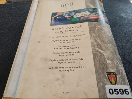 596 rover werkstatthandbuch - 596,