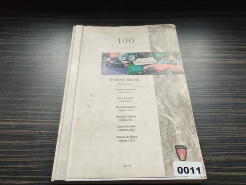 011 rover werkstatthandbuch - 011,