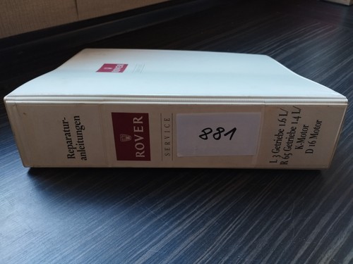 881 rover werkstatthandbuch - 881,