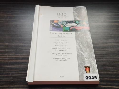 045 rover werkstatthandbuch - 045,