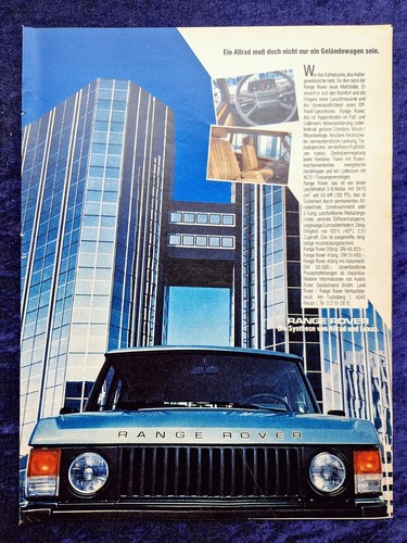 Rover range originale - rover,,