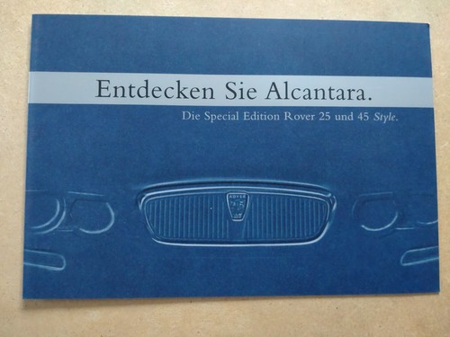 Rover style alcantara - 25,