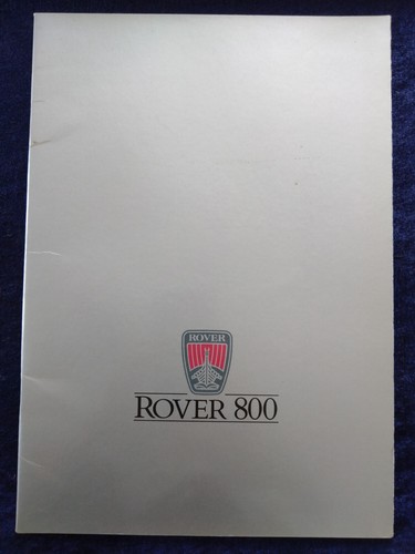 Rover 800 prospekt 1986 - rover,