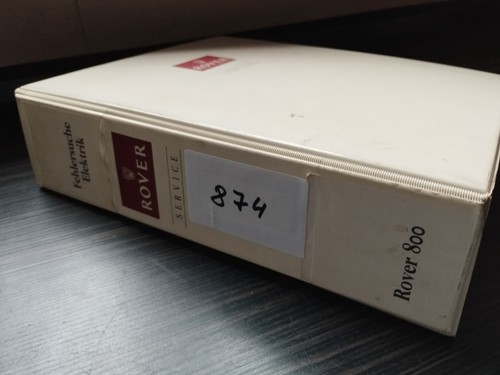 874 rover werkstatthandbuch - 874,