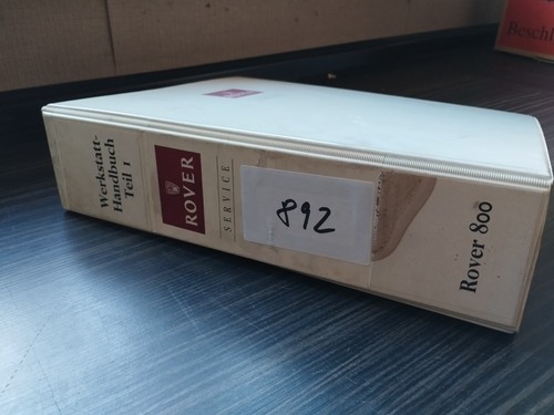 892 rover werkstatthandbuch - 892,