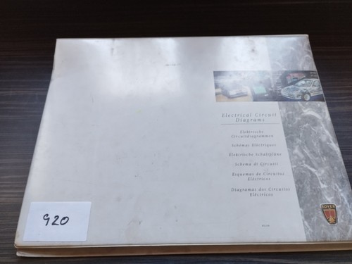 920 rover werkstatthandbuch - 920,