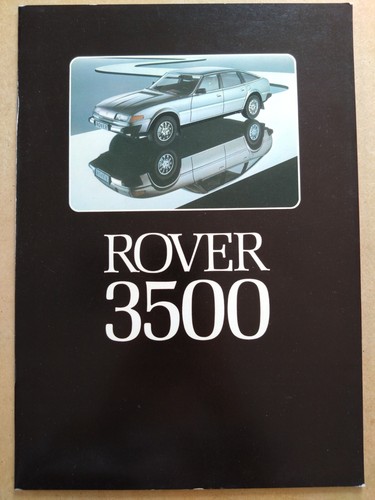 Rover 3500 prospekt 1978 - rover,