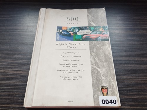 040 rover werkstatthandbuch - rover,