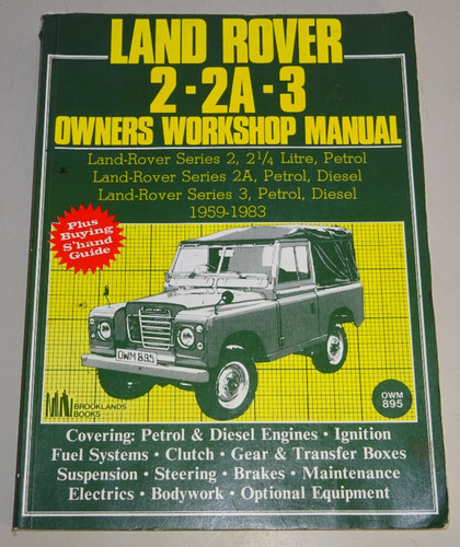 Reparaturanleitung land rover - reparaturanleitung,